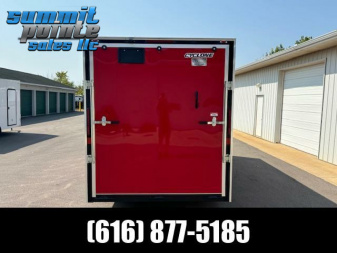 New 2025 Legend Trailers Cyclone 7x18 V-Nose Ramp Door Extra Height  Cargo / Enclosed Trailer