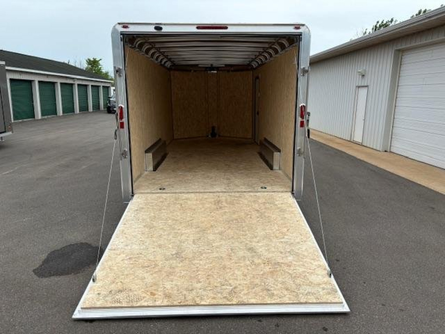 New 2025 Legend Trailers 8X21DVNTA35  All Aluminum Cargo / Enclosed Trailer Ramp Door Extra height