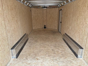 New 2025 Legend Trailers 8X21DVNTA35  All Aluminum Cargo / Enclosed Trailer Ramp Door Extra height
