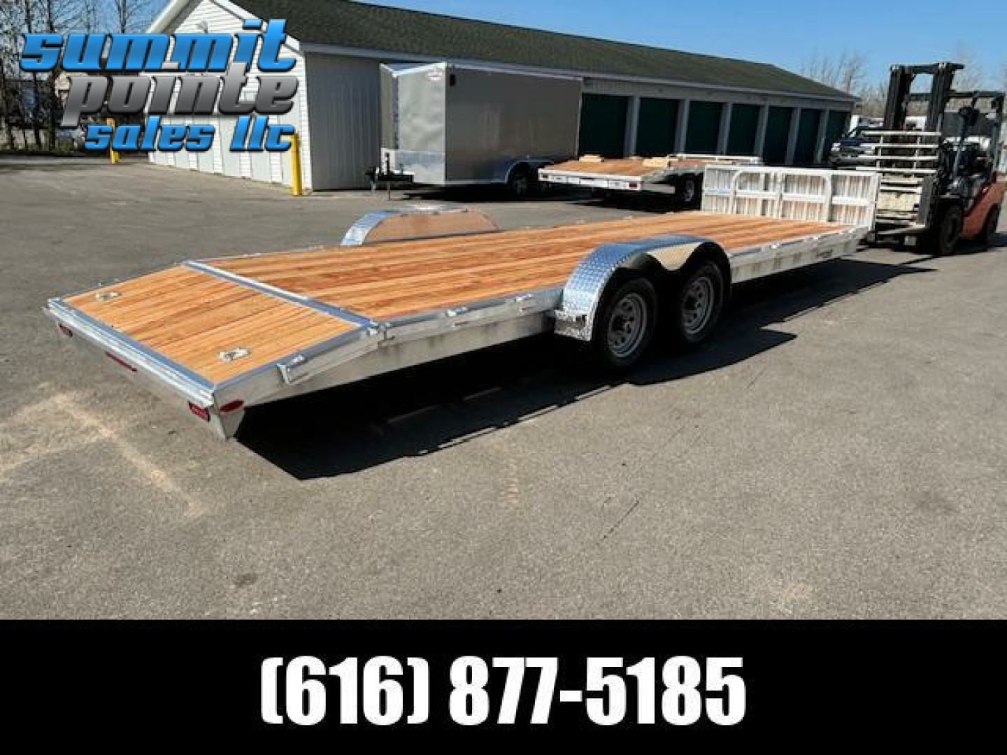 New 2024 Legend Trailers 7X24OCHTA52 Car / Racing AluminumTrailer