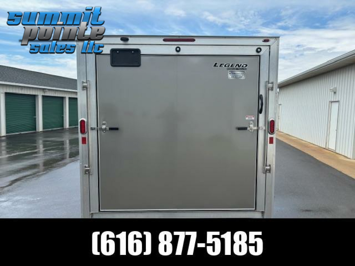 New 2024 Legend Trailers 8X17FTVTA Aluminum Enclosed Trailer Ramp door Extra Height  Cargo / Enclosed Trailer