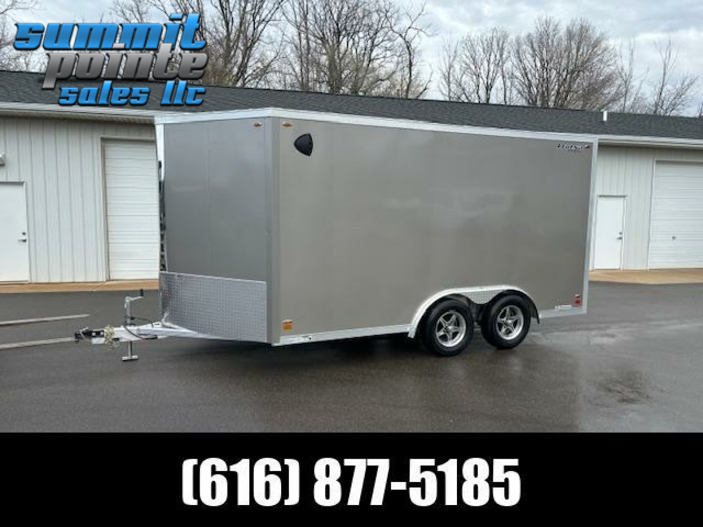 New 2024 Legend Trailers 8X17FTVTA Aluminum Enclosed Trailer Ramp door Extra Height  Cargo / Enclosed Trailer
