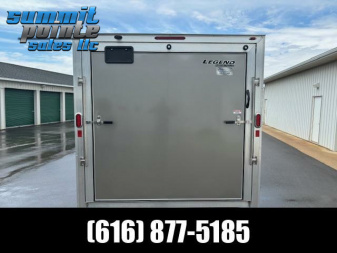 New 2024 Legend Trailers 8X17FTVTA Aluminum Enclosed Trailer Ramp door Extra Height  Cargo / Enclosed Trailer