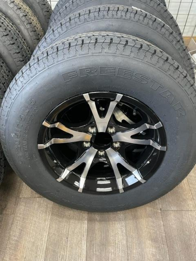 New 2022 ALUMINUM/STEEL TRAILER WHEELS AND TIRES