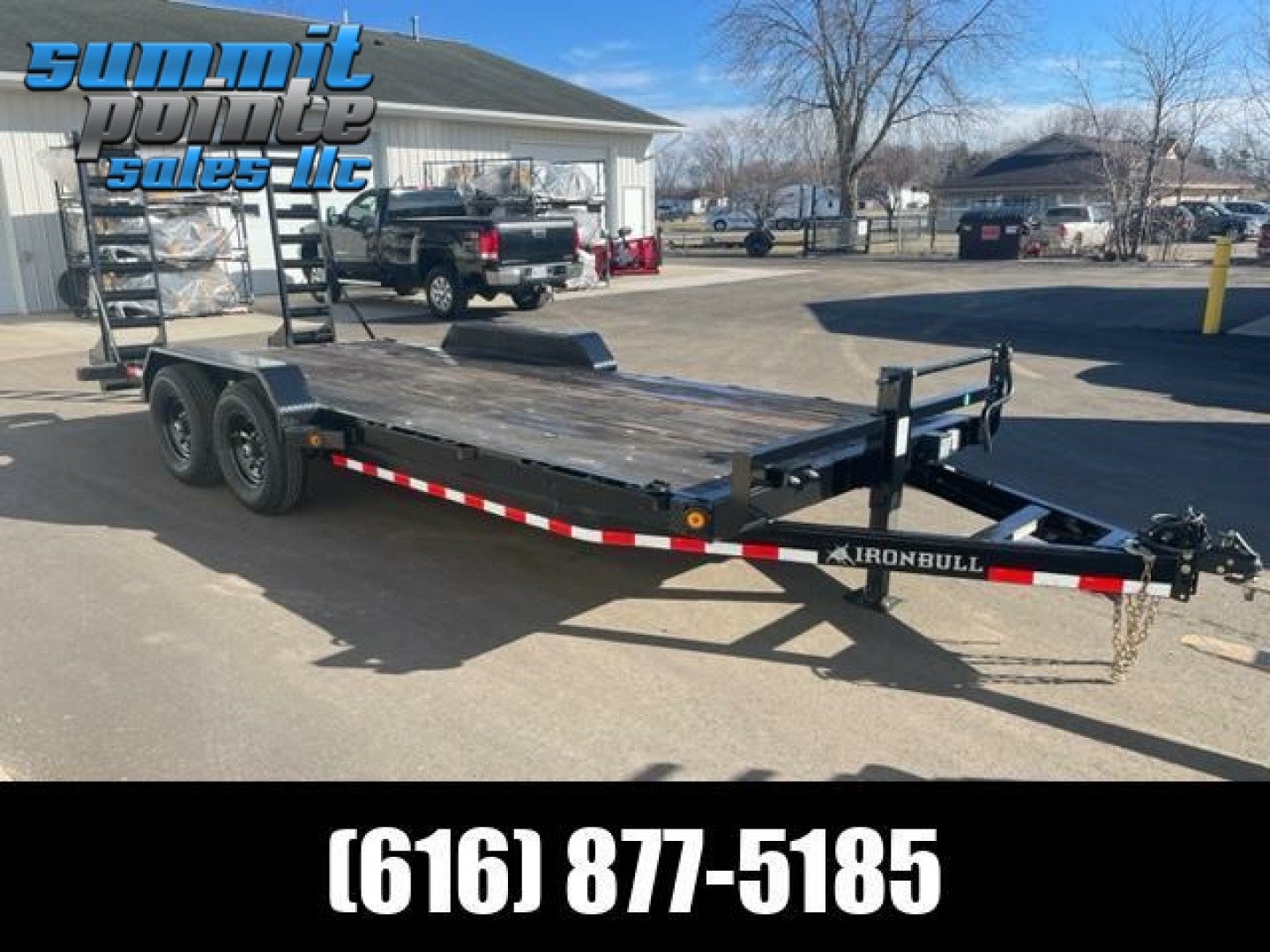 New 2023 Iron Bull 7x20 14K Equipment Trailer Equipment Trailer