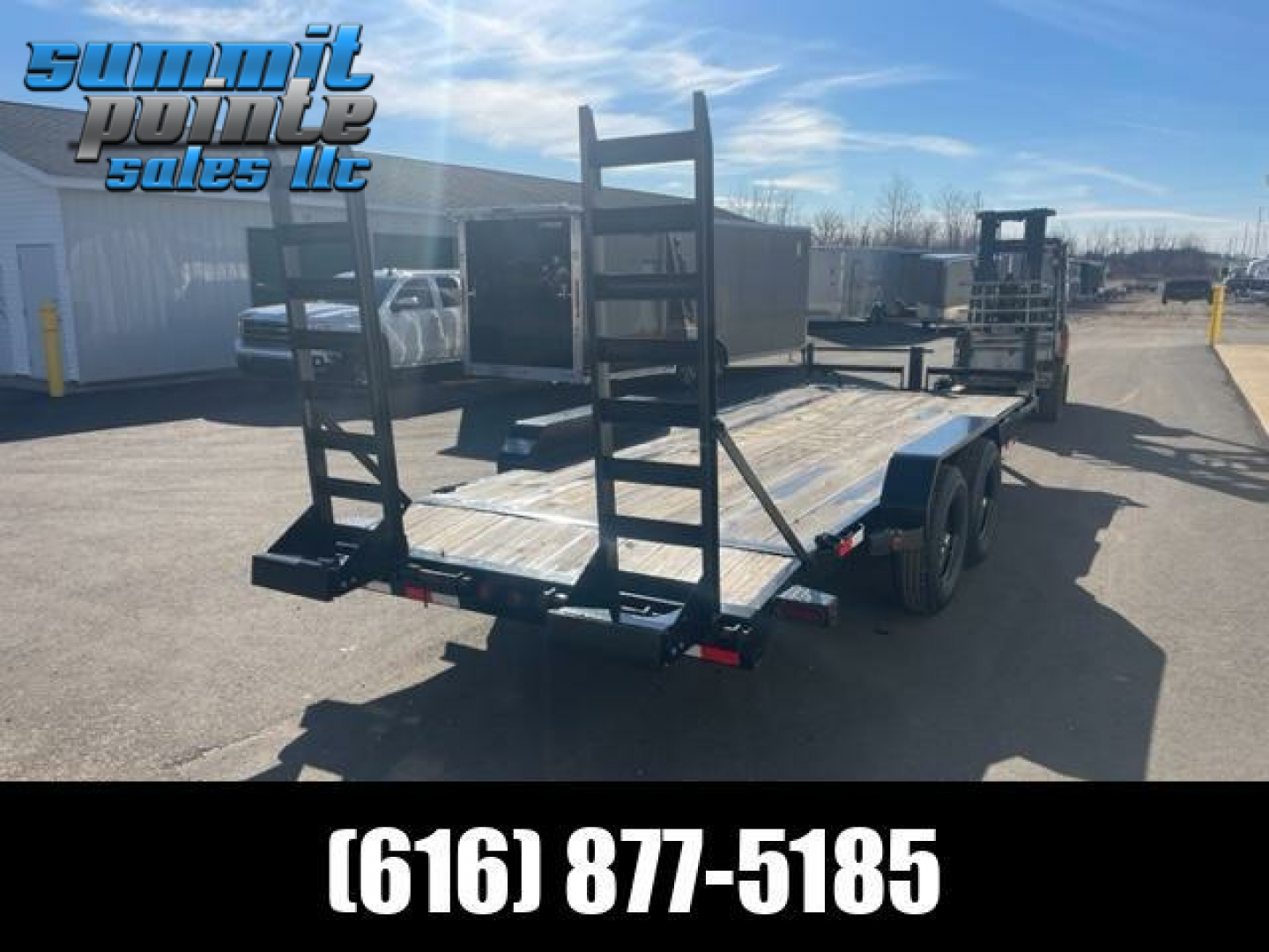 New 2023 Iron Bull 7x20 14K Equipment Trailer Equipment Trailer