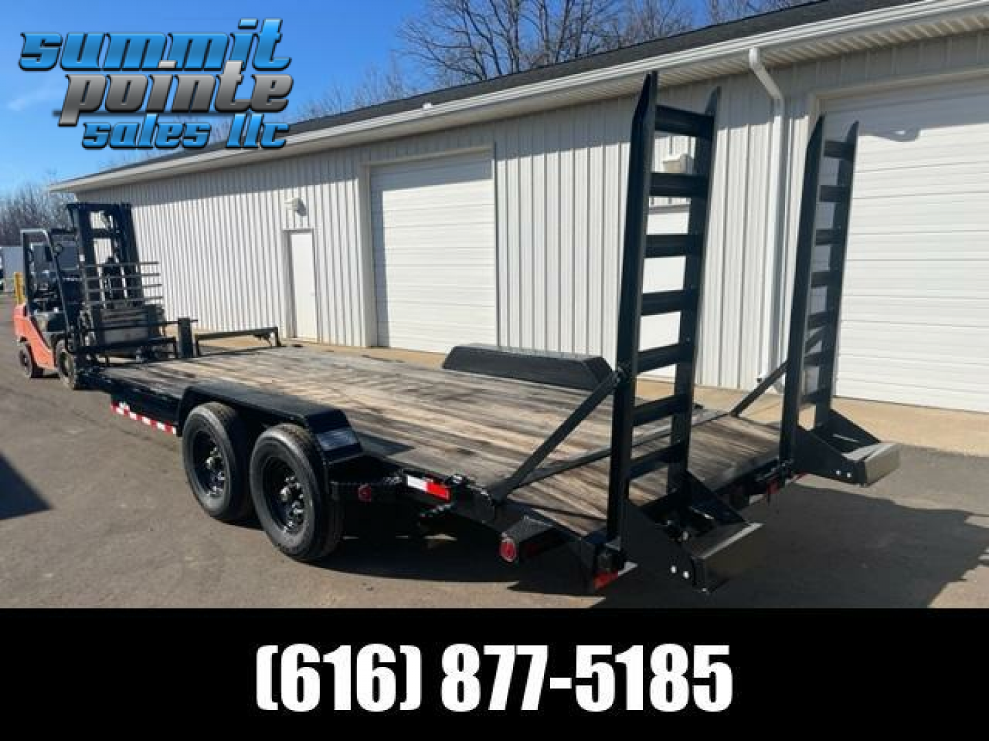 New 2023 Iron Bull 7x20 14K Equipment Trailer Equipment Trailer