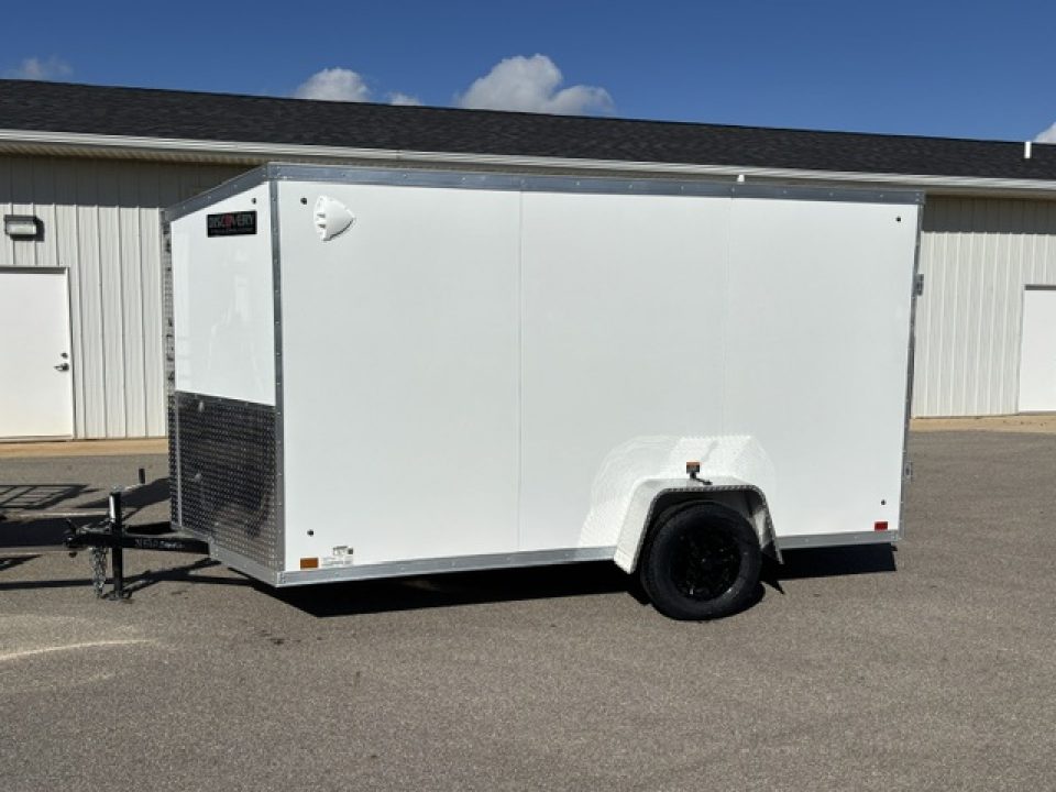 Used 2027 Discovery Trailers 6.5 x 12 Cargo Enclosed Trailer