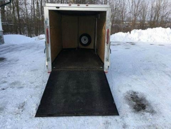 Used 2013 Royal Cargo ENCLOSED RENTAL TRAILER 6X12 V NOSE RAMP DOOR