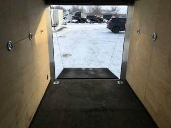 Used 2013 Royal Cargo ENCLOSED RENTAL TRAILER 6X12 V NOSE RAMP DOOR