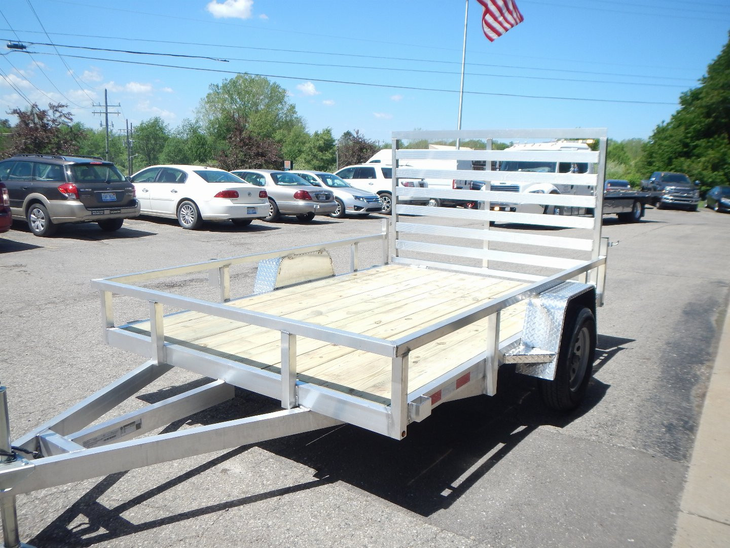 New 2026 Jaxon Fab Werks 7 X 10 Utility Trailer