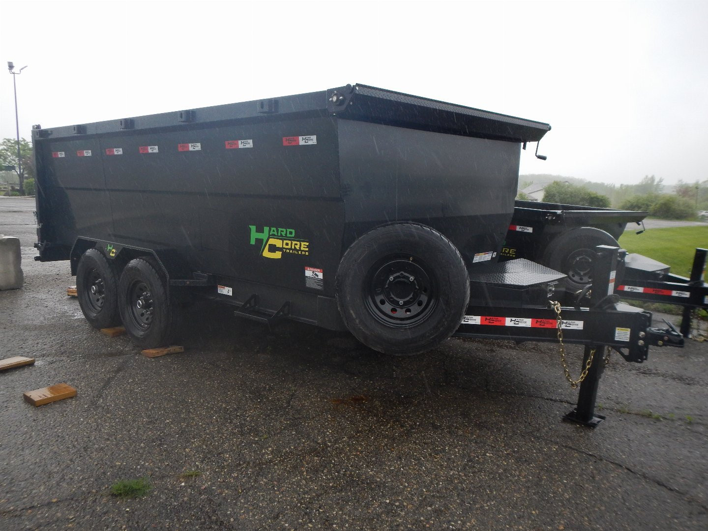New 2025 HardCore 7 X 14 H.S 14K# Dump Trailer
