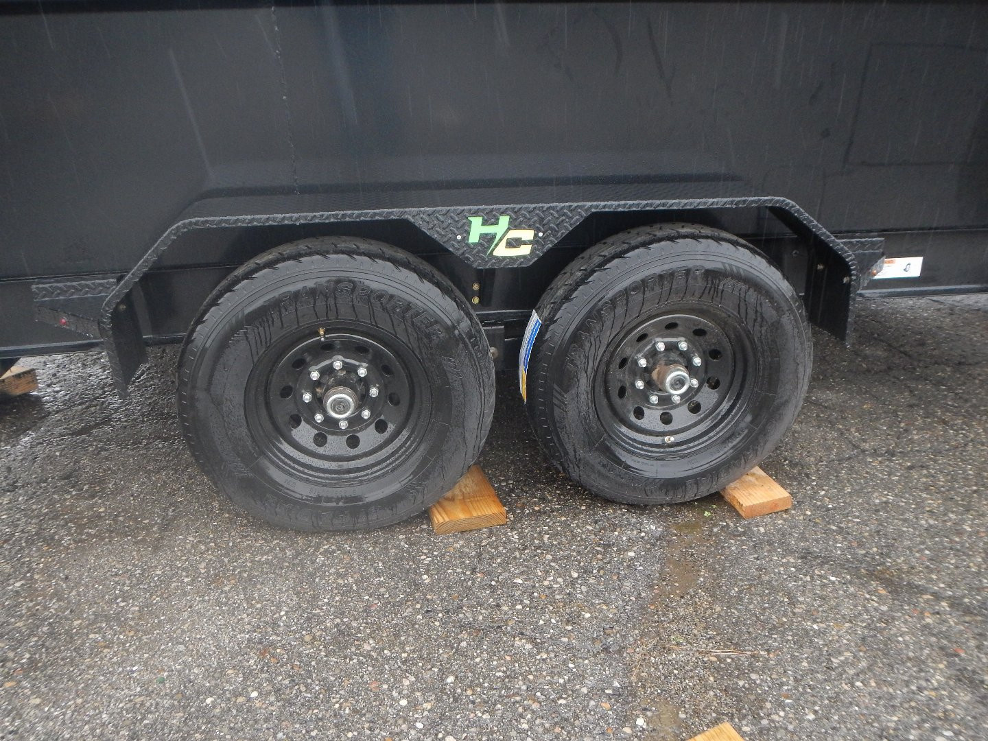 New 2025 HardCore 7 X 14 H.S 14K# Dump Trailer