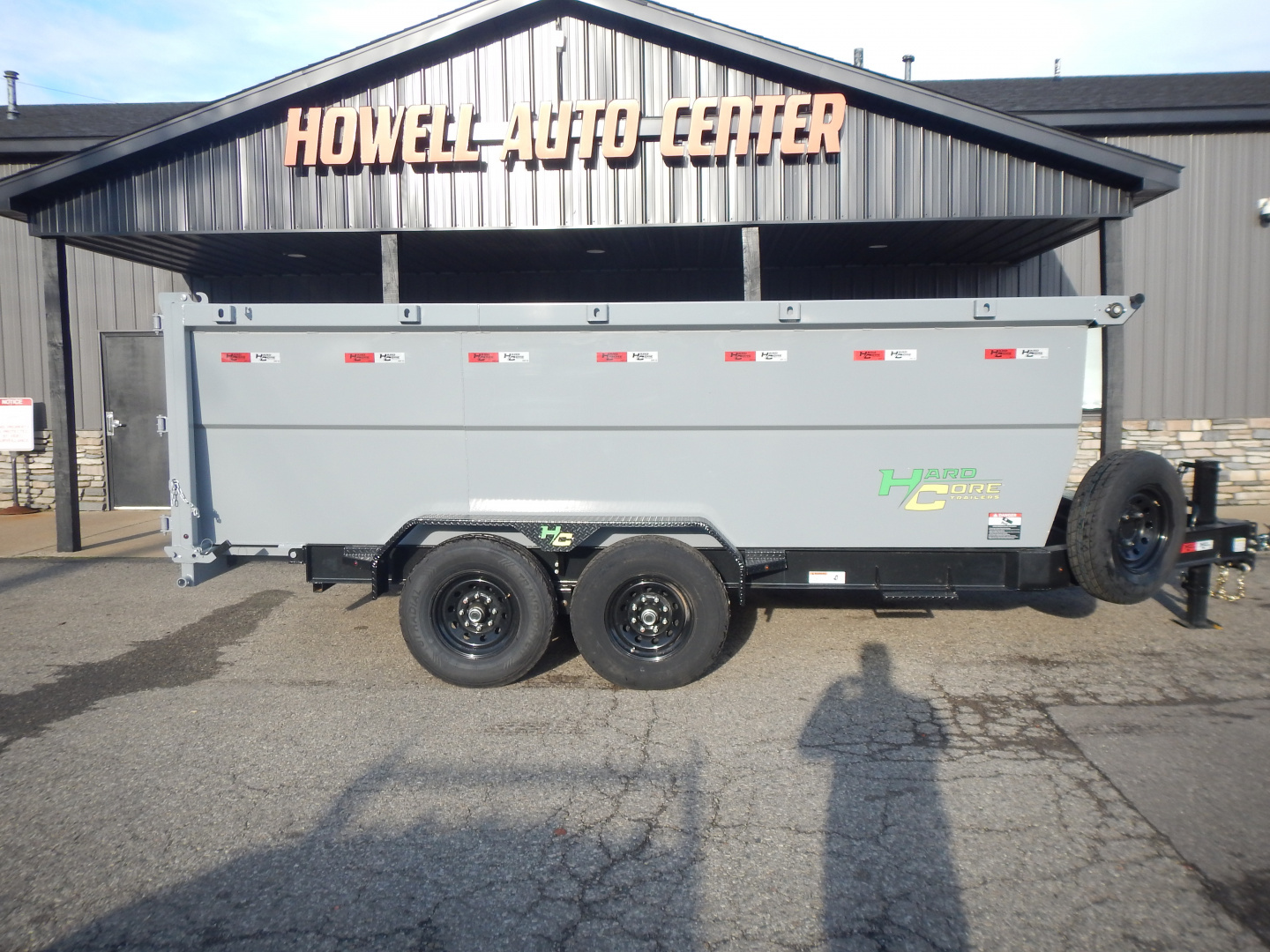 New 2025 HardCore 7 X 14 H.S 14K# Dump Trailer