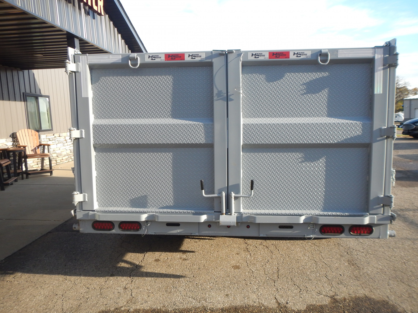 New 2025 HardCore 7 X 14 H.S 14K# Dump Trailer