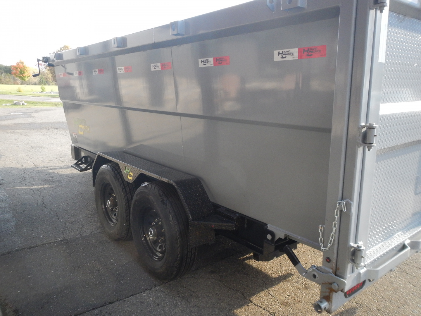 New 2025 HardCore 7 X 14 H.S 14K# Dump Trailer