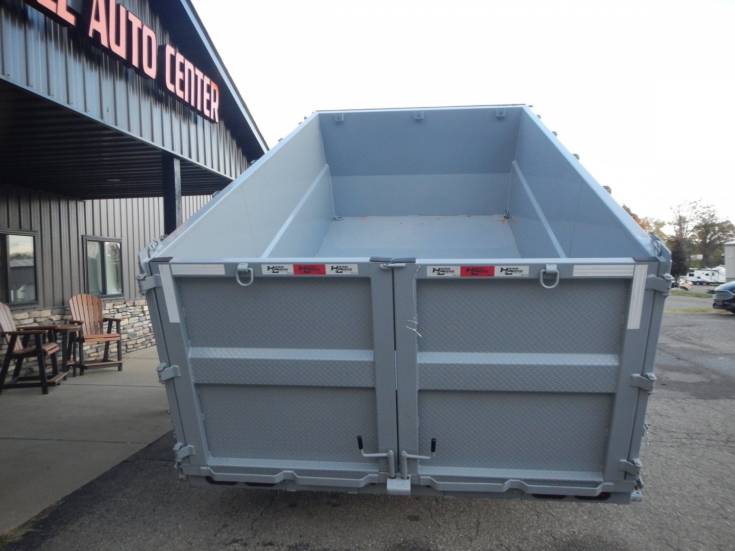 New 2025 HardCore 7 X 14 H.S 14K# Dump Trailer