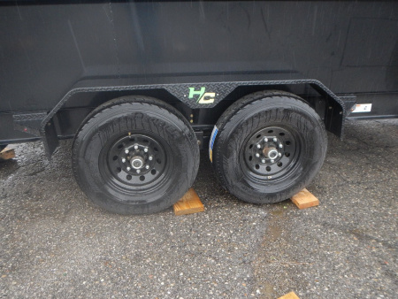 New 2025 HardCore 7 X 14 H.S 14K# Dump Trailer