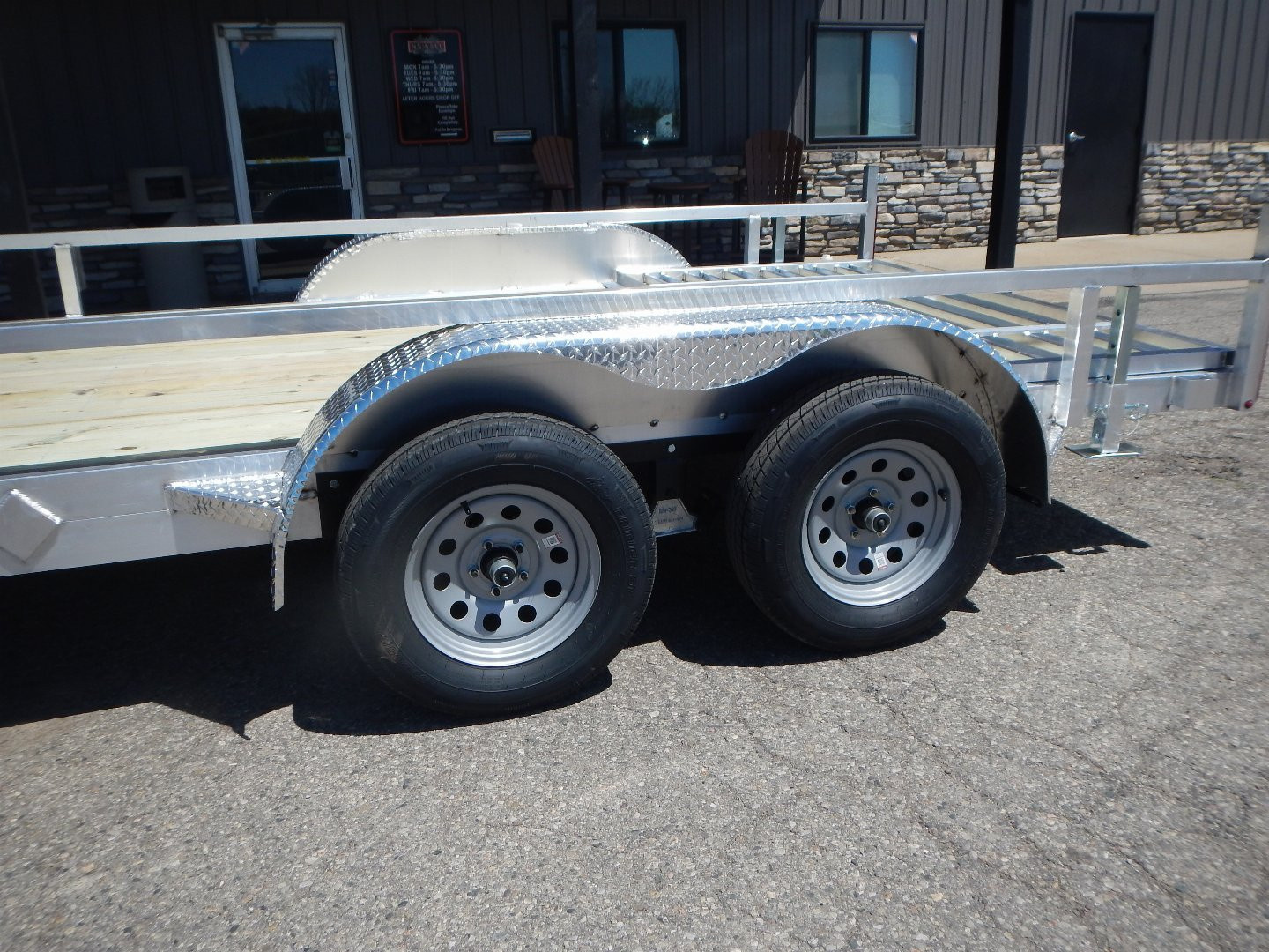 New 2026 Jaxon Fab Werks 7 x 14 Tandem Utility Trailer