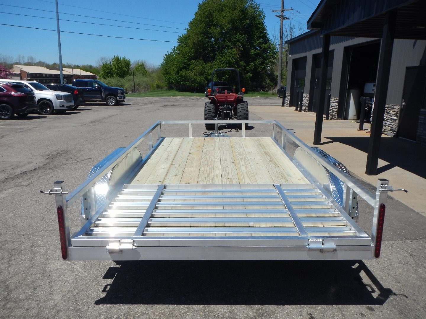 New 2026 Jaxon Fab Werks 7 x 14 Tandem Utility Trailer