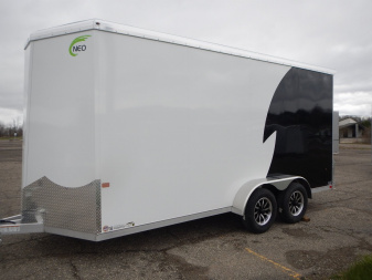 New 2025 NEO Trailers NAV 7 X 16 Cargo / Enclosed Trailer