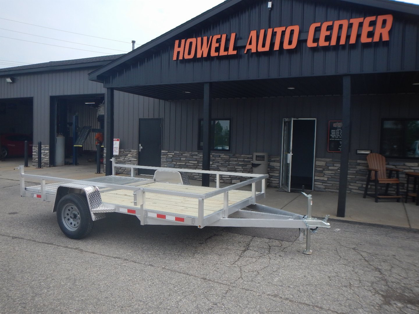 New 2026 Jaxon Fab Werks 7 x 12 Utility Trailer