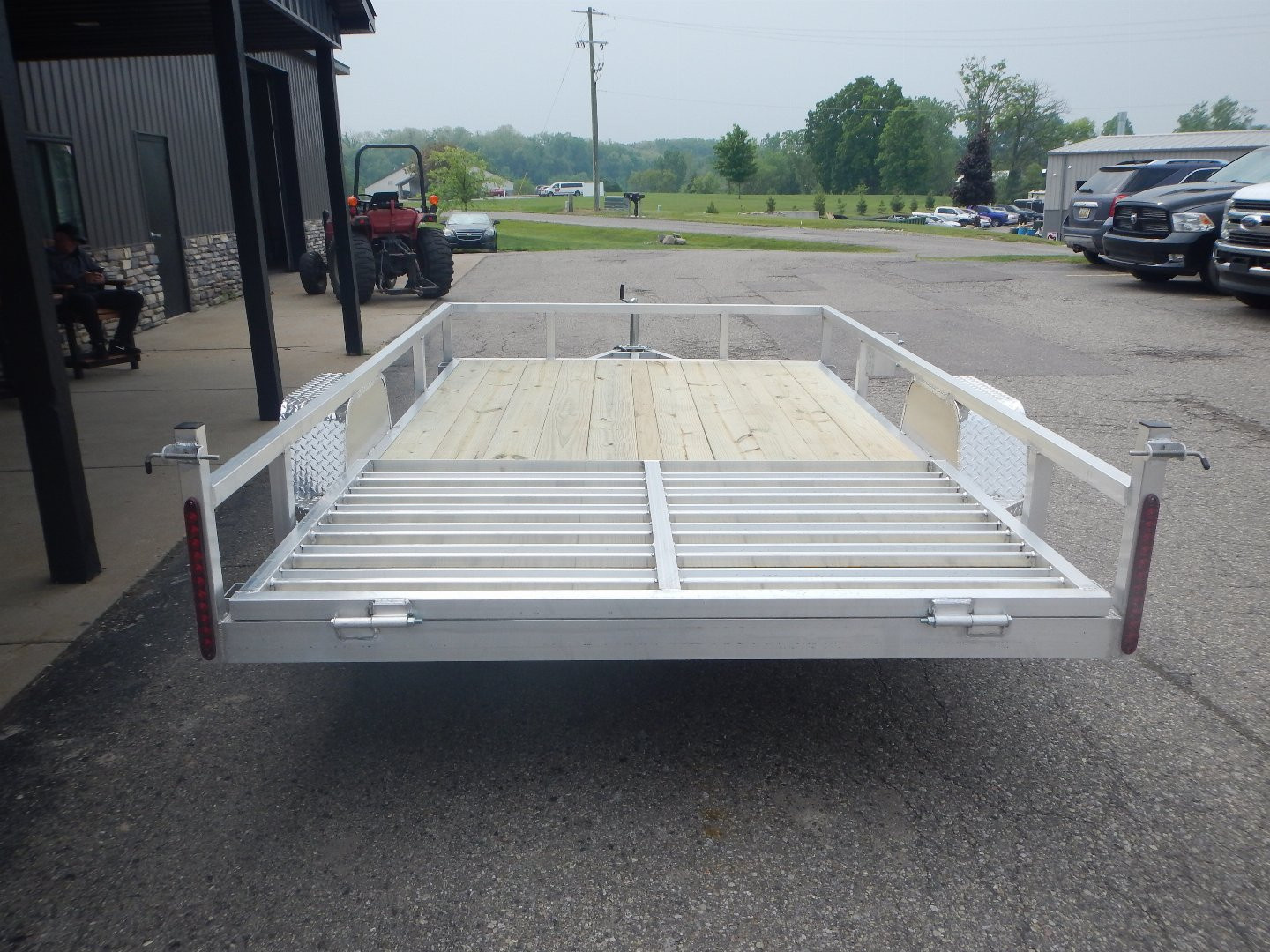 New 2026 Jaxon Fab Werks 7 x 12 Utility Trailer