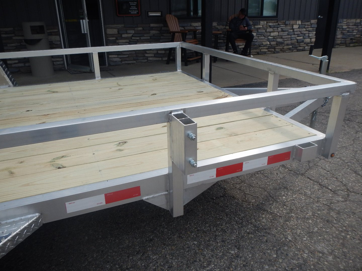 New 2026 Jaxon Fab Werks 7 x 12 Utility Trailer