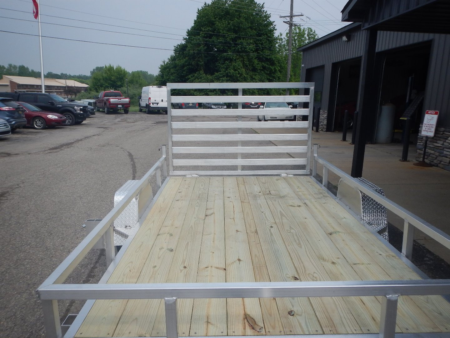 New 2026 Jaxon Fab Werks 7 x 12 Utility Trailer