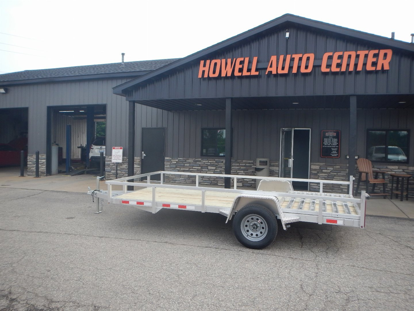 New 2026 Jaxon Fab Werks 7 x 14 Utility Trailer