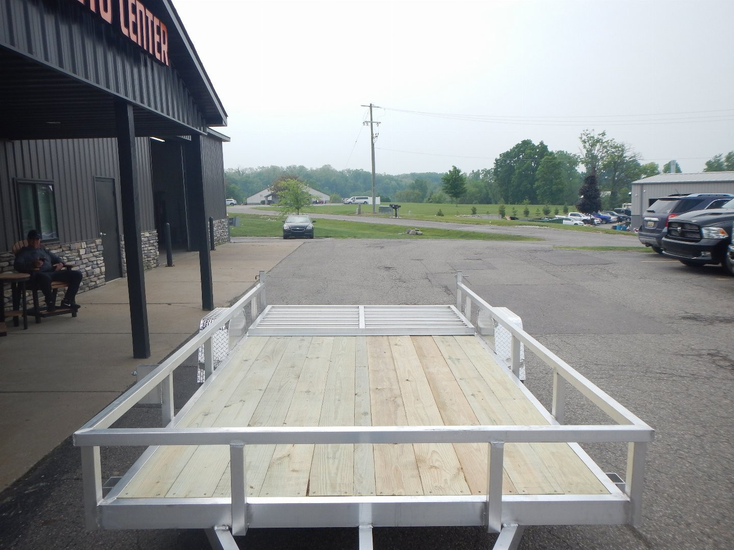 New 2026 Jaxon Fab Werks 7 x 14 Utility Trailer