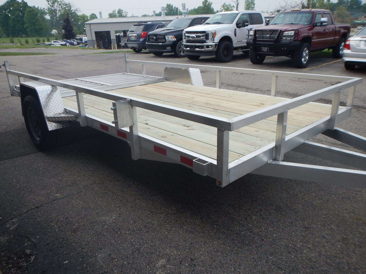 New 2026 Jaxon Fab Werks 7 x 14 Utility Trailer