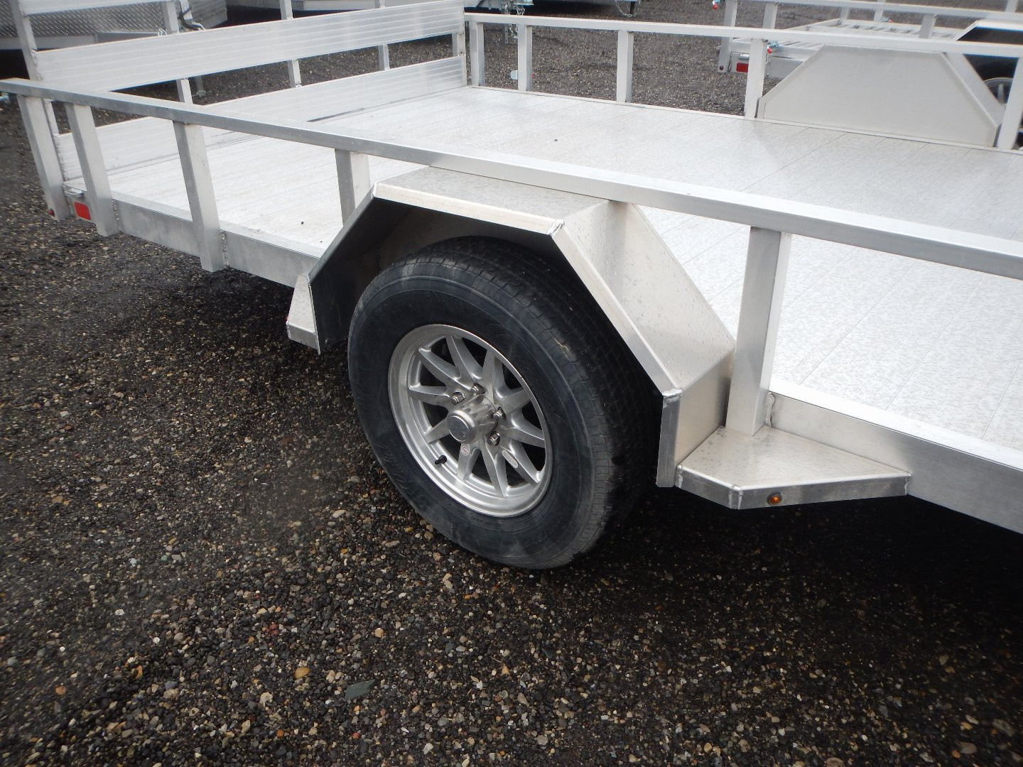 New 2025 NEO Trailers 7 X 14 FLATBED Utility Trailer