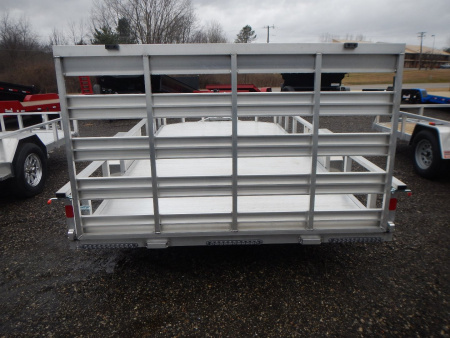 New 2025 NEO Trailers 7 X 14 FLATBED Utility Trailer