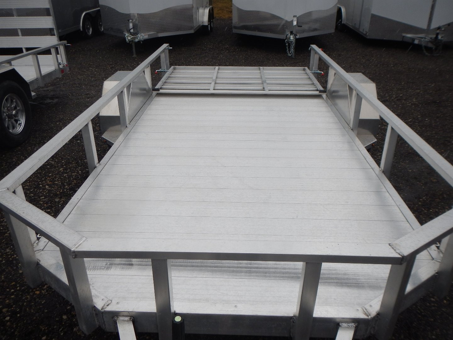 New 2025 NEO Trailers 6 X 12 ALUMINUM FLAT BED Utility Trailer