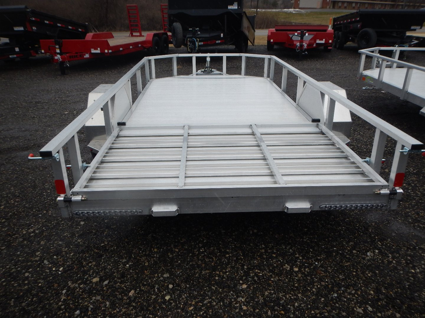 New 2025 NEO Trailers 6 X 12 ALUMINUM FLAT BED Utility Trailer