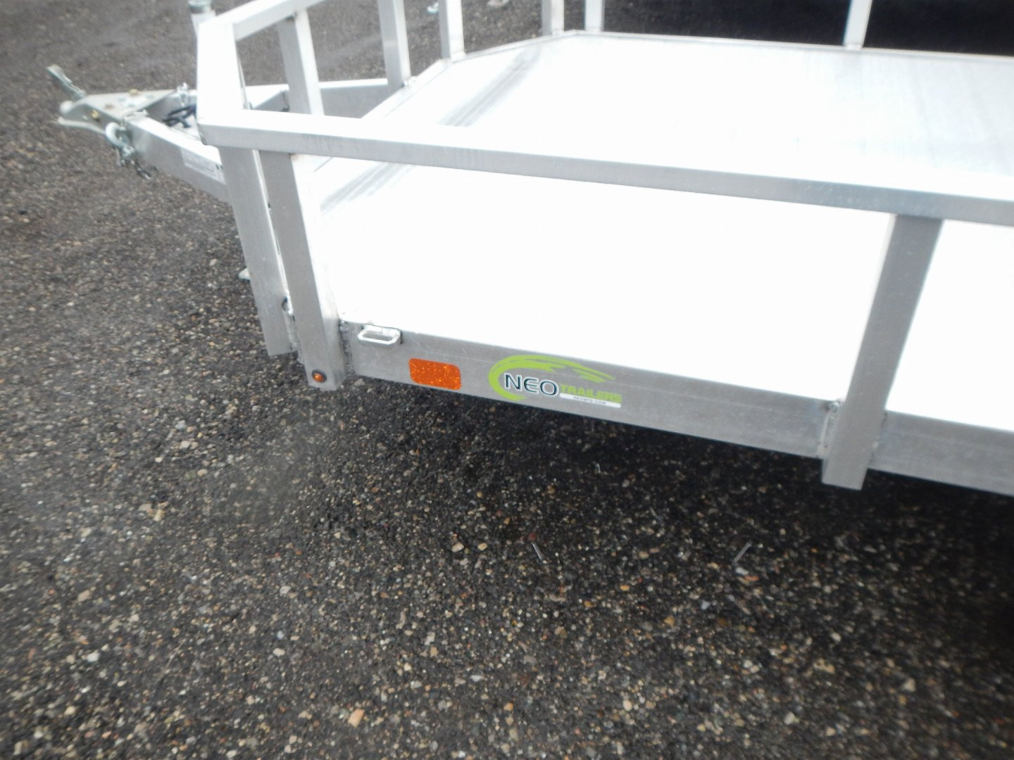 New 2025 NEO Trailers 6 X 12 ALUMINUM FLAT BED Utility Trailer