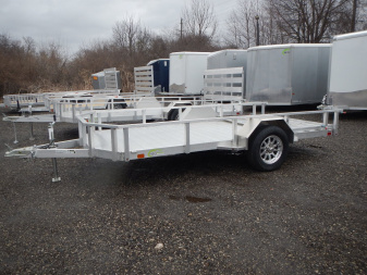 New 2025 NEO Trailers 6 X 12 ALUMINUM FLAT BED Utility Trailer