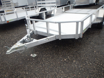 New 2025 NEO Trailers 6 X 12 ALUMINUM FLAT BED Utility Trailer