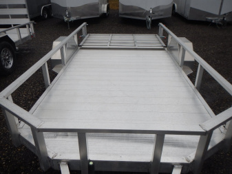 New 2025 NEO Trailers 6 X 12 ALUMINUM FLAT BED Utility Trailer