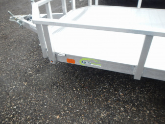 New 2025 NEO Trailers 6 X 12 ALUMINUM FLAT BED Utility Trailer
