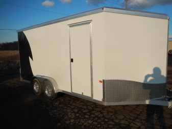 New 2025 NEO Trailers NAMR 7.5 X 14 Motorcycle Trailer