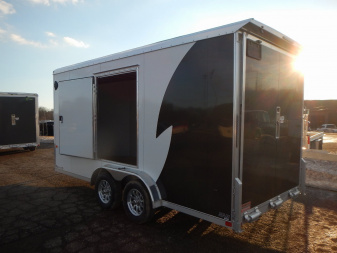 New 2025 NEO Trailers NAMR 7.5 X 14 Motorcycle Trailer