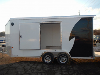 New 2025 NEO Trailers NAMR 7.5 X 14 Motorcycle Trailer