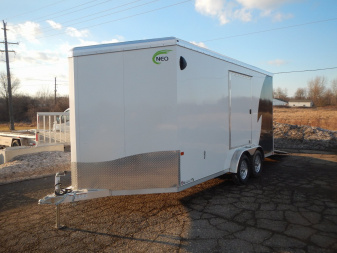 New 2025 NEO Trailers NAMR 7.5 X 14 Motorcycle Trailer