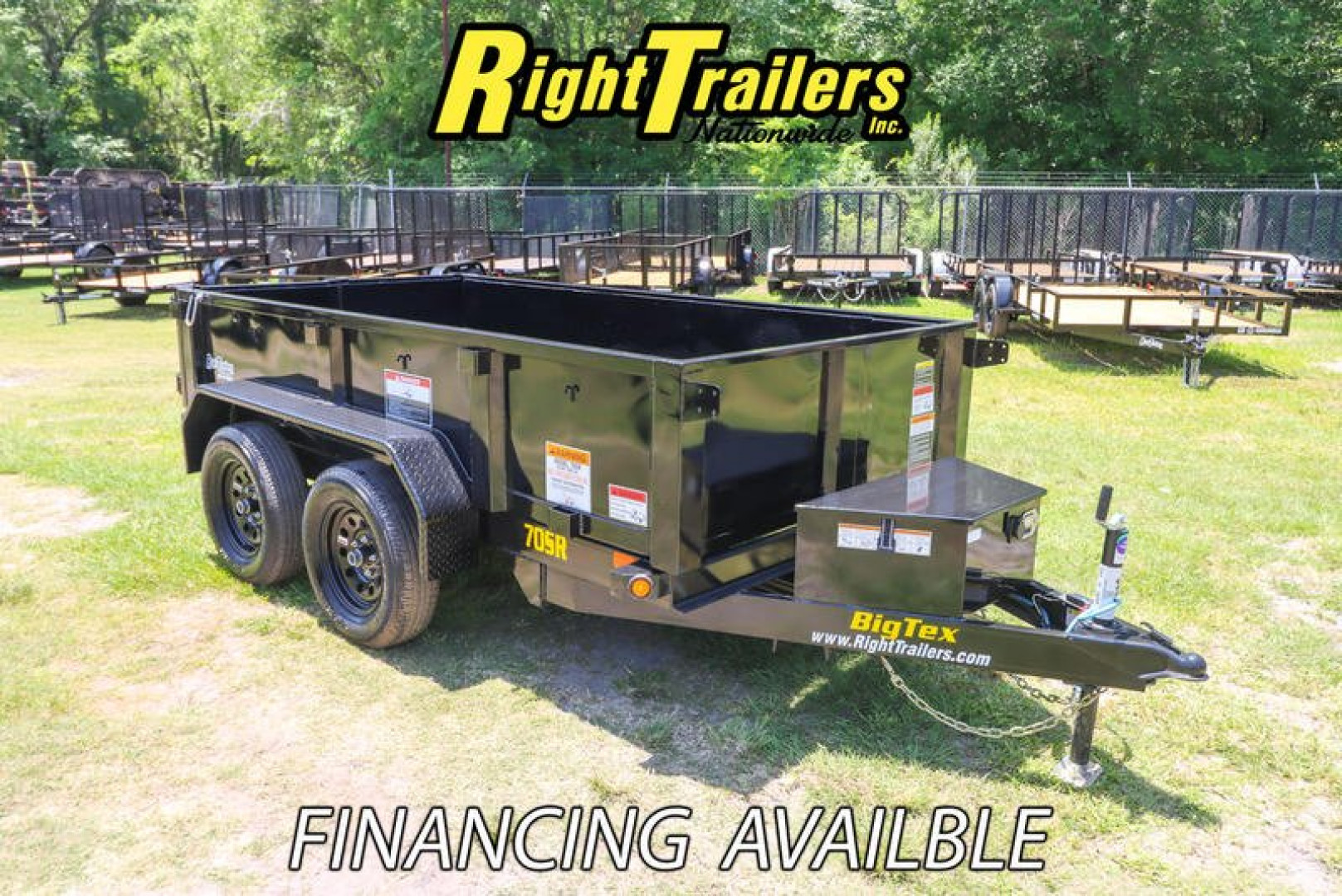 New 2024 5x10 Big Tex Dump Trailer