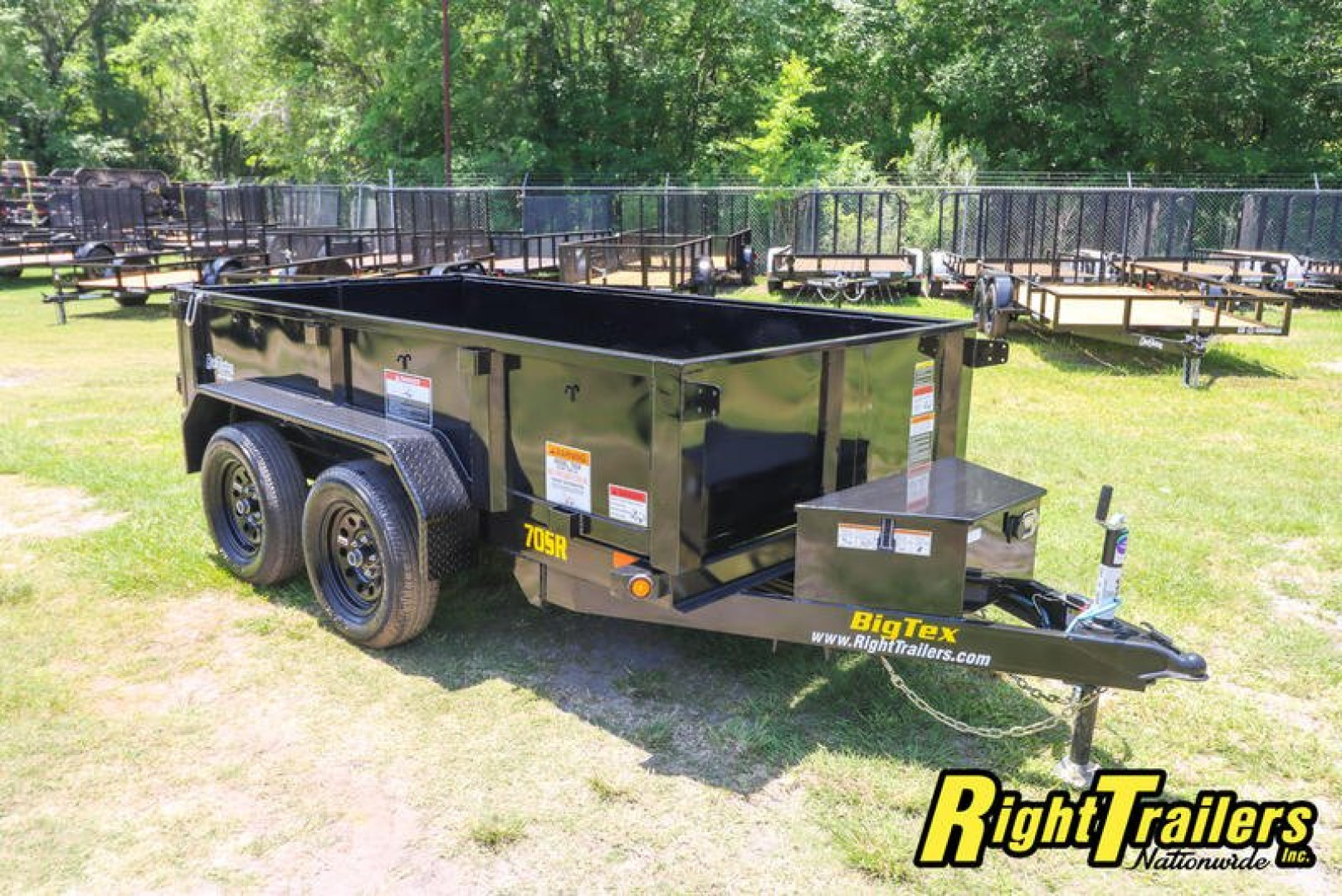 New 2024 5x10 Big Tex Dump Trailer