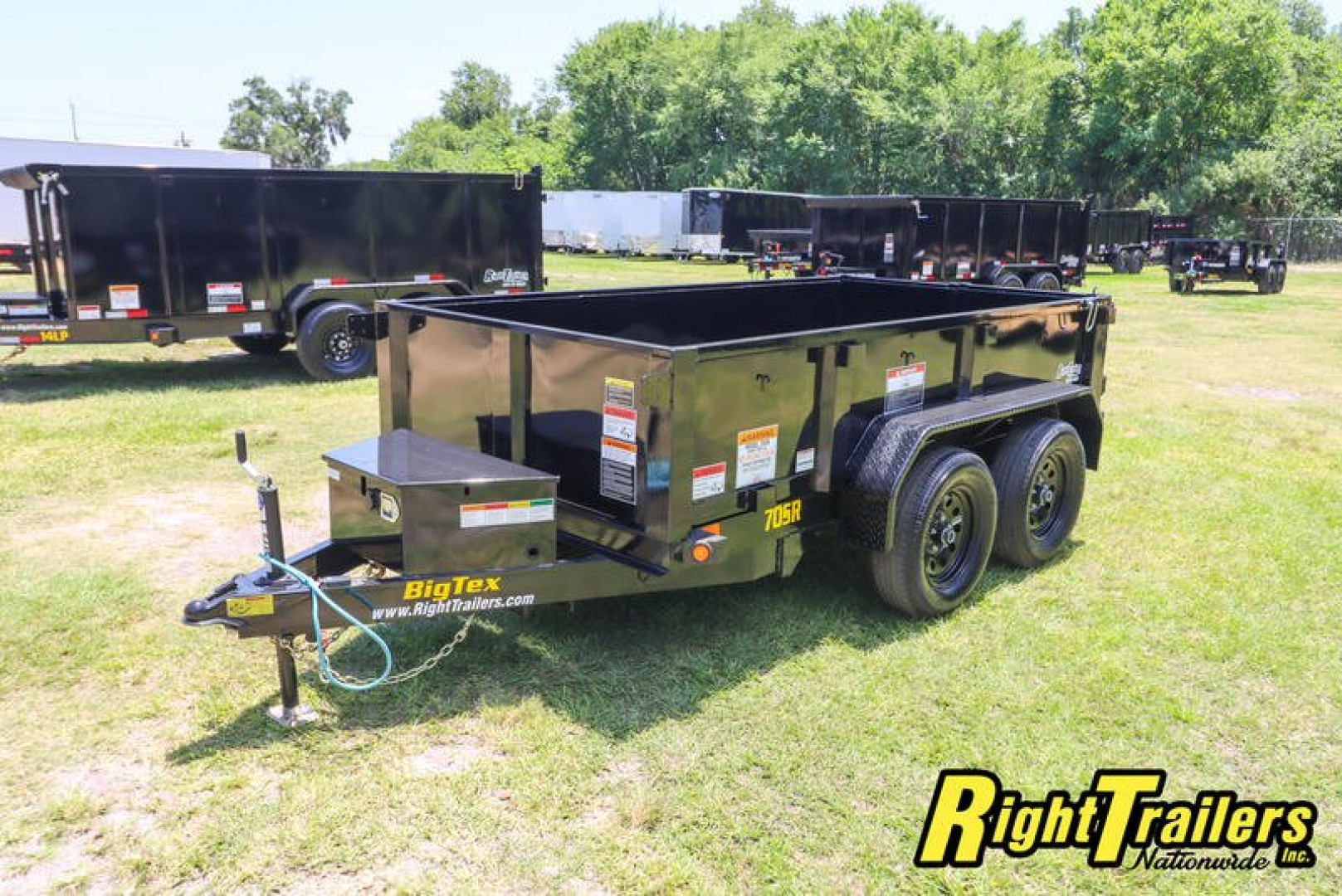 New 2024 5x10 Big Tex Dump Trailer