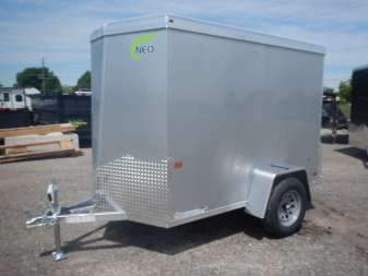 New 2026 NEO Trailers NAV 5 X 8 Cargo / Enclosed Trailer