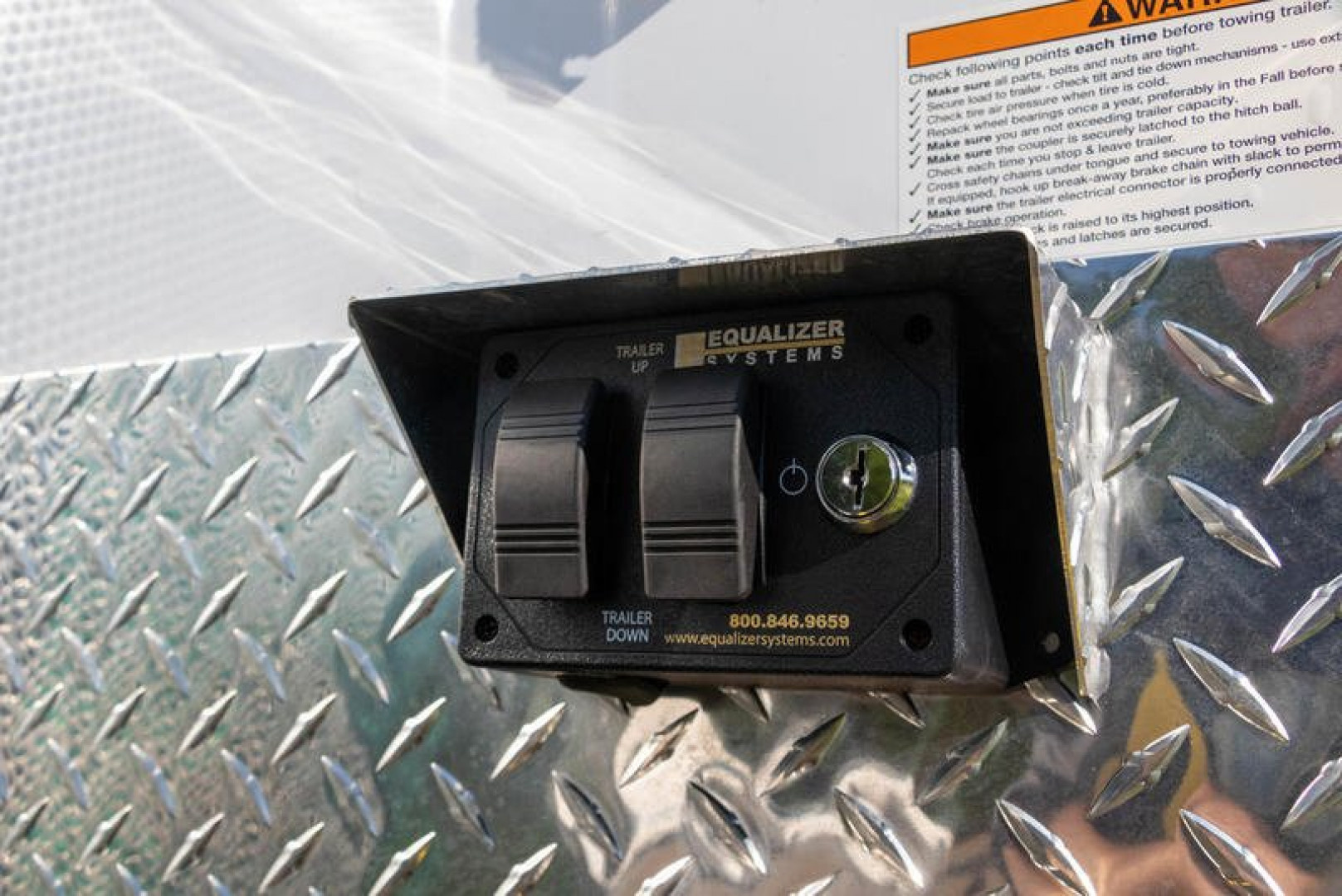 New 2026 38' Performax Race Trailer Lift Gate